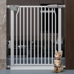 ペットフェンス抗猫ドアフェンス犬フェンス隔離ブロック猫アーティファクト手すりバッフル屋内犬フェンスケージ