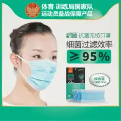 Green Shield 大人用使い捨て三層メルトブローン不織布抗菌フィルター保護マスク防塵通気性花粉防止
