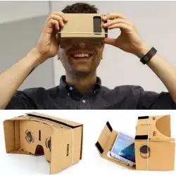 Cardboard VRは分割式DIYパッケージのメガネストームマジックミラーDIYセットです