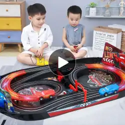 ライトニング・マックィーン ダブルカー トラックカー 子供のおもちゃ 男の子 リモコン 小型列車 レーシング ストーリー 5 電動 4