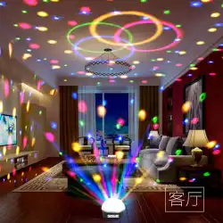 お祭りの雰囲気装飾ライト点滅ライトカラフルなライトルーム寝室カラオケライトマジックボールライトホーム ktv ボックス l