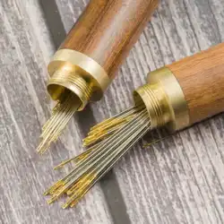 ゴールドテール針白檀針シリンダーギフト手縫いキルト縫製針盲人送料針鋼針クロス刺繍針の長さ
