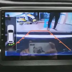 Android大画面ディスプレイと互換性のあるCANプロトコル逆転レーダー視覚的速度制御前後駐車レーダー駐車支援