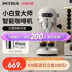 Baicui PE3366 Xiaobai Xingxing イタリアコーヒーマシン家庭用全自動半自動小型集中オールインワン商業マシン