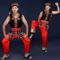 2023 新大人 Dai ダンス衣装民族衣装パフォーマンス衣装ミャオリー国籍トゥチャパフォーマンス衣装男性の衣装