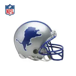 NFL デトロイト ライオンズ リデル VSR4 ミニ ヴィンテージ フットボール ヘルメット 1983-02