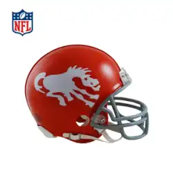 NFL デンバー ブロンコス リデル VSR4 ミニ ヴィンテージ フットボール ヘルメット 1962-65
