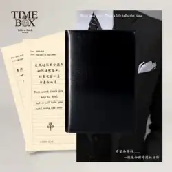TIMEBOX 高品質ブック衣類固定ページメモ帳イタリアンフラッシュレザービジネス会議シンプルオフィスギフトノート和紙横線中芯をカスタマイズロゴに交換可能送料無料