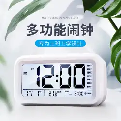 Xiaomi Qingping Bluetooth 目覚まし時計温度と湿度監視ナイトライトスリーインワンインテリジェント多機能バックライト電子目覚まし時計