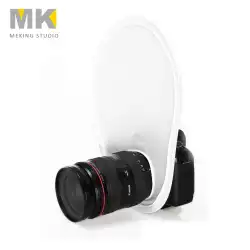 MKカメラレンズソフトプレートミニユニバーサルカメラトップリフレクターポータブル遮光バージョン折りたたみ外部機器