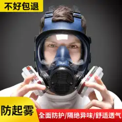 ガスマスクフルフェイスマスクスプレーペイント研削保護フルフェイス特殊フード防塵保護マスクガスマスク防煙