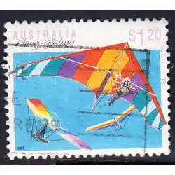 オーストラリアのレター切手 1989-94 スポーツ ハング グライダー