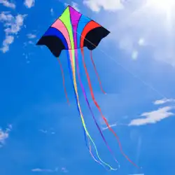 フライングレインボー凧大人用特別ネットレッド2023新しい子供用そよ風で飛ばしやすい大人用超大型ハイエンド