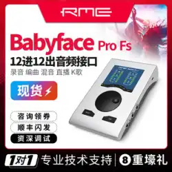 【スポット】RME Babyface Pro FS プロアレンジャー レコーディング・ライブブロードキャスト機器付 ベビーフェイス サウンドカード