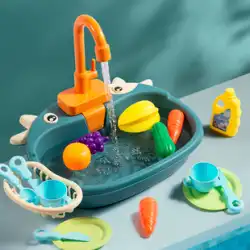 子供の食器洗い機テーブルおもちゃ洗面台プール水遊びキッチンシミュレーション赤ちゃん小さな女の子男の子の誕生日プレゼント