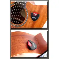 ALICE アリス ベークライト ギター貼り付け式ピックボックス カラーハート型ピックセット カラフルハート型ピッククリップ