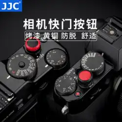 JJC は富士シャッターボタン XPRO3 XT5 X100V X100T XE4 XT20 XT2 XT10 XT3 XT4 XT30II Sony RX1RII カメラのシャッターボタンに適しています。