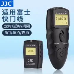 JJC は富士ワイヤレスタイミングシャッターラインリモコン SX20 X100F XA5 XT2 XE3 XT20 XT100 XH1 XA3 XA20 X-S10 XE4 XS10 XT200 に適しています。