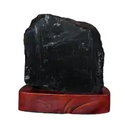水翡翠氷魂黒と明るい天然ブラックトルマリン原石装飾トルマリン原石トルマリン中大実物新品