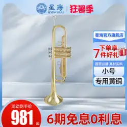 Xinghai トランペット 新 B キー初心者一般トランペット楽器 E-521