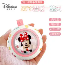 ディズニー Disney ハンドウォーマー ミニー 電気ウォーマー LED ナイトライト USB 充電 トレジャー 女の子 暖かい 出産祝い