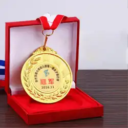 ゲームメダル作成マラソンランニングバスケットボールサッカーバドミントンゲーム金属メダル小さなリストのカスタマイズ