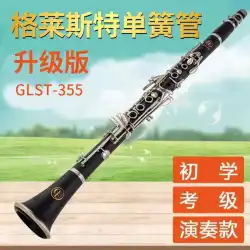 グロスター クラリネット 楽器 GLST-355 ダウンBキー 17キー 初心者演奏 基礎試験級 プロ用 黒檀