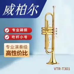 Weiboer トランペットダウン B-tune 金管楽器 VTR-300 初心者受験レベル 演奏レベル 吹奏楽 VTR-301