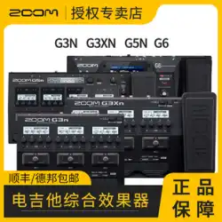 ZOOMエフェクター G3N G3XN G5N G6 G11 エレキギター総合エフェクター ドラムマシン付き LOOP録音