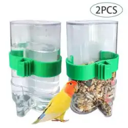 鳥水飲み場オウム自動給餌器鳥用品調理器具食品カップ食品ボックス抗散水カップ給水器鳥かご