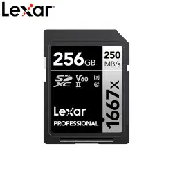 Lexar カメラメモリ UHS-II SD カード 128 グラム 1667X 4K U3 高速 SDXC ラージカード V60 ニコン富士ソニーキヤノン EOS R6 マイクロ一眼レフ C70 カメラメモリカード