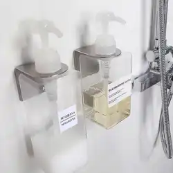 浴室手指消毒剤ハンガー消毒剤壁掛けフリーパンチング収納浴室フックシャワージェル棚ラック