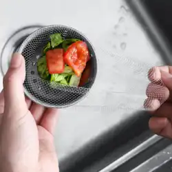 シンクプール目詰まり防止フィルターネット野菜シンク漏れネットキッチン床排水毛下水道食器洗いゴミカバーネット