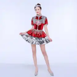 新 2023 ショート衣装スパンコールジャズダンス大人のモダンダンス衣装セクシーなナイトクラブの衣装女性歌手