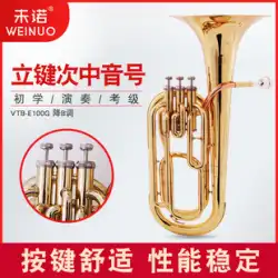 Wei Nuo の新しいゴールデン ドロップ B チューン 3 キー テナー バリトン ホールド ナンバー バリ東の初心者は、グレード試験のために大型の楽器を演奏します
