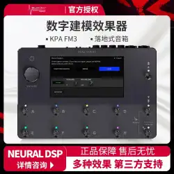 ニューラル DSP クアッド コーテックス タッチスクリーン フロアスタンディング アンプ モデリング ギター マルチ FX