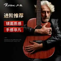 Rosen Lusen G31 表面単板フォークアコースティックギター初心者男の子と女の子特別なエレキボックスエントリーギター本物