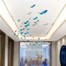 Youxue ウィンドウペンダントペンダント魚天井空中装飾廊下階段天井装飾