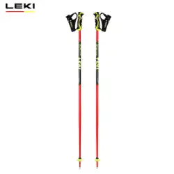 ドイツ LEKI ワールドカップ レーシング小型旋回杖しっかり軽量ダブルボードポータブルスキーポール KA6366775