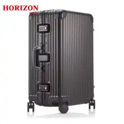 HORIZON アルミマグネシウム合金トロリーケーススーツケース金属アルミフレーム搭乗ケースユニバーサルホイール TSA 税関コードロック