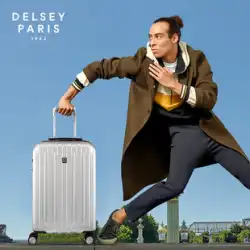 DELSEY Dai Leshi スーツケース トロリーケース ファッション ユニバーサル ホイール スーツケース 2073 ダイヤル ロック 20 インチ