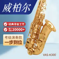 Weiboer 管楽器 初心者エントリー 大人用 Eドロップ アルトサックス プロパフォーマンスグレード VAS-K300