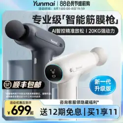 Yunmai スマート筋膜銃 PB2 プロフェッショナル筋肉リラクゼーションマッサージャー高周波振動ネック膜銃ミュートフィットネス