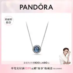 【Liu Yuxinさん推薦】パンドラ Pandora オーシャンハート ネックレス セット シルバー925 レディース 軽い 高級 七夕 ギフト