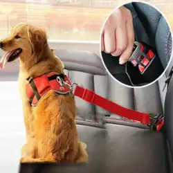 犬用安全ベルト ペットカー 犬用リード 子犬 猫 トラベルアーティファクト カーシート 車の安全バックル