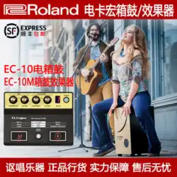 Roland EC-10 EC-10M ローランド 電子ボックス ドラム カホン カホン 木箱 ドラム エフェクター