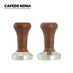 CAFEDE KONA パウダープレス イタリアンコーヒー ステンレスパウダープレス ソリッドパウダーハンマー 51/57.5mm