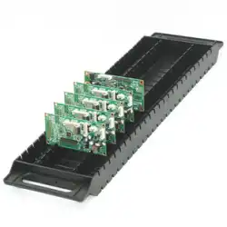 帯電防止コンポーネントボックス PCB 回路基板収納ストリップ 帯電防止トレイ回路基板ブラケット ESD ターンオーバーボックスインサート