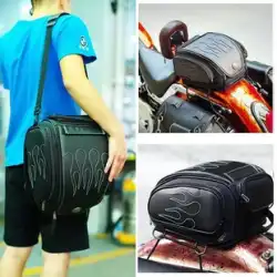 アグリーブロスオートバイ乗馬リアシートバッグテールシートバッグショルダーバッグオートバイヘルメットバッグ防水メッセンジャーバッグ