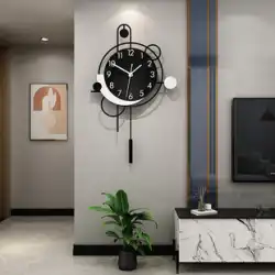 北欧リビングルーム時計壁時計クリエイティブ時計壁ファッションシンプルモダンサイレントクォーツ時計 2023 ホーム時計